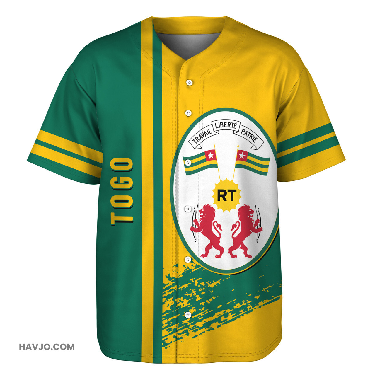 Togo Quater Style Baseball Jersey