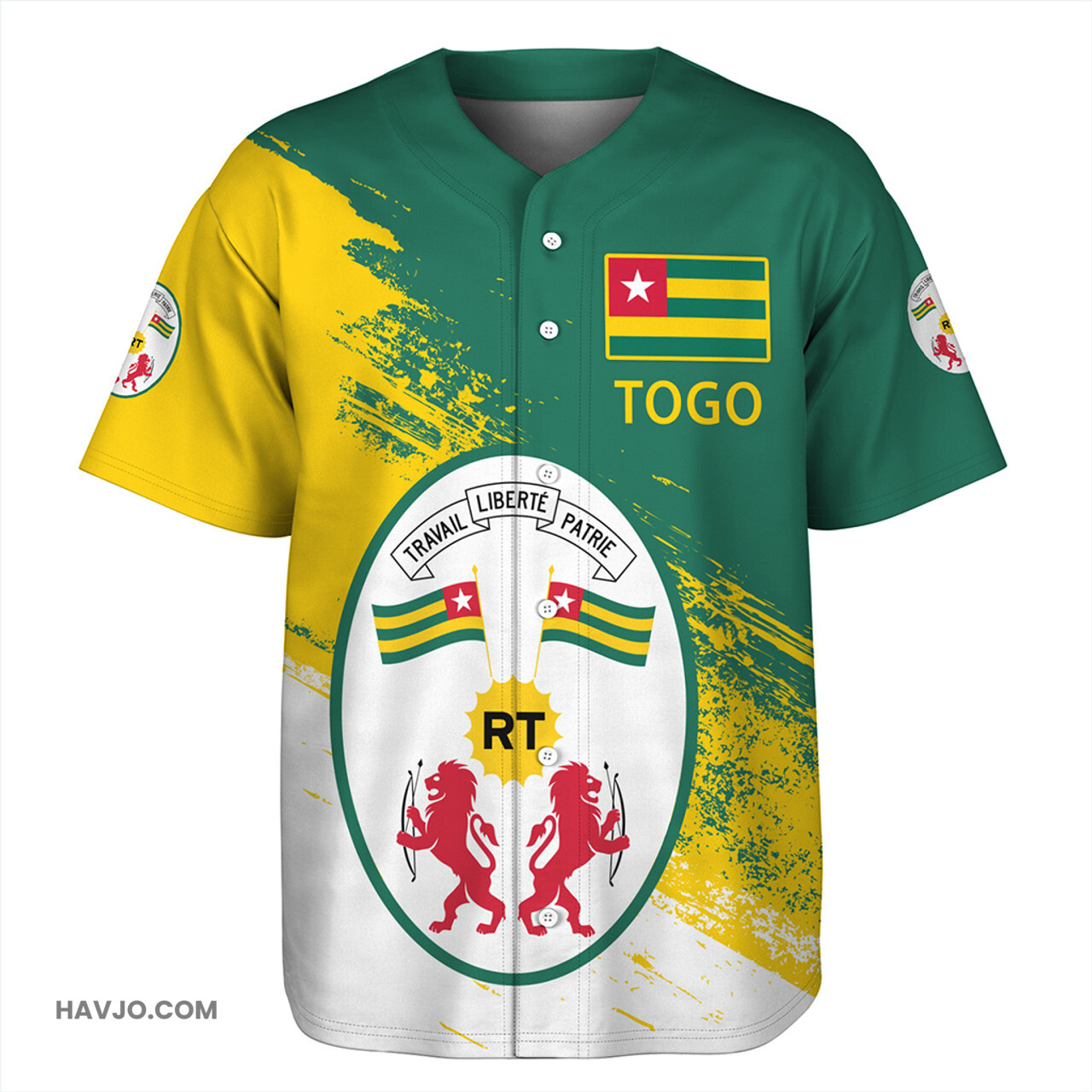 Togo Special Style Baseball Jersey