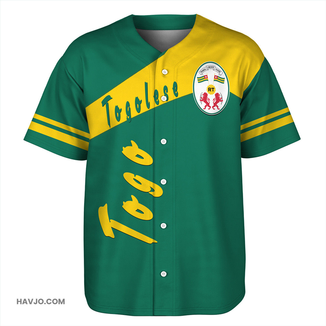 Togo Sport Style Baseball Jersey