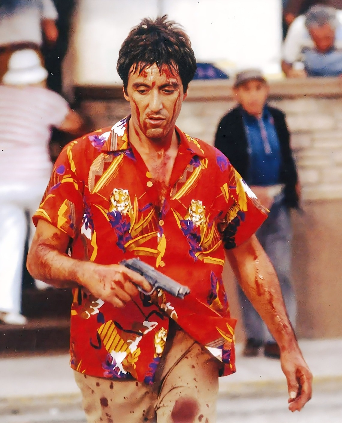 Alternative view of Tony Montana Hawaiian Shirt Scarface Hawaiian Shirt Gift Ideas For Husband