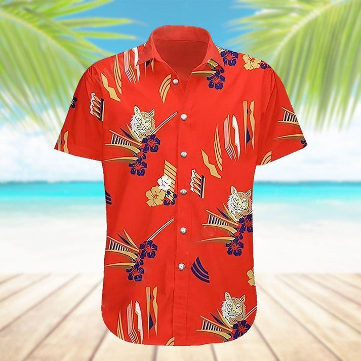 Tony Montana Hawaiian Shirt Scarface Movie Button Up Shirt Gifts For Fans