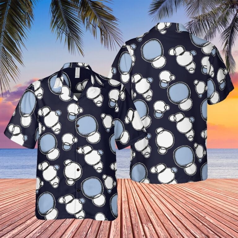 Tony Soprano The Sopranos Hawaiian Shirt Bubbles Pattern Aloha Shirt Clothing