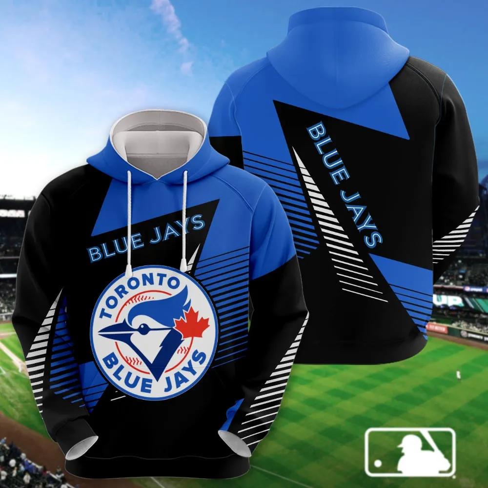 Toronto Blue Jays Printed MLB All Over Print Hoodie