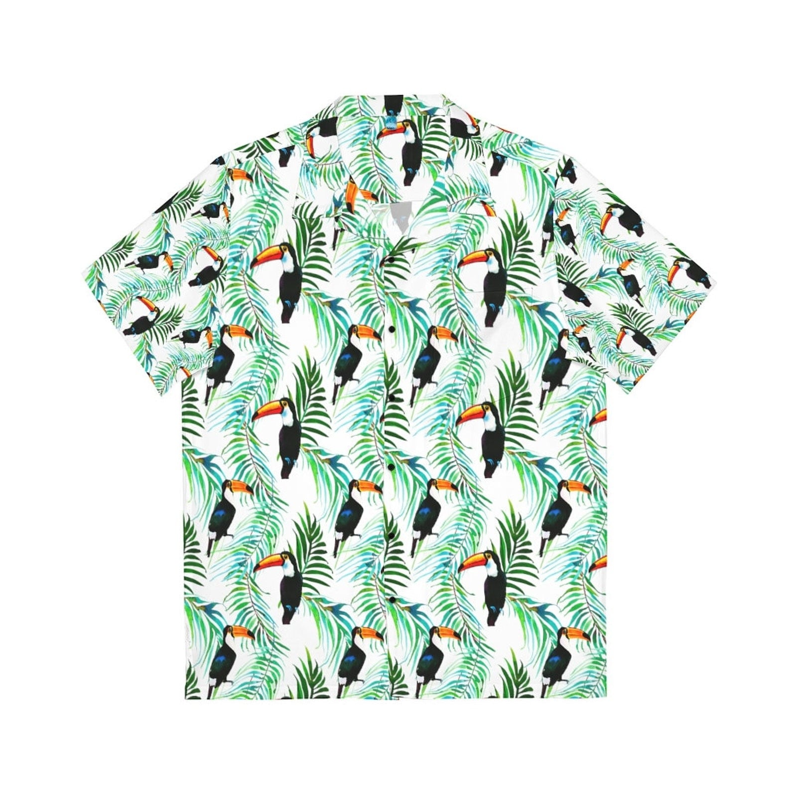 Toucan Hawaiian Shirt Mens Toucan Aloha Shirt Best Christmas Gift Ideas For Dad