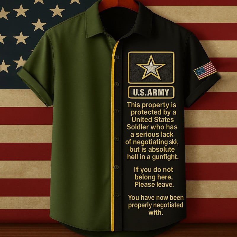 U.S Army 250th Anniversary Hawaiian Shirt Gifts For Veterans Dad On Veterans Day