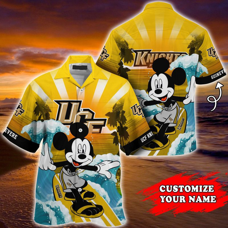 Ucf Knights Ncaa Summer Personalized Hawaiian Shirt Tropical Aloha Button Up