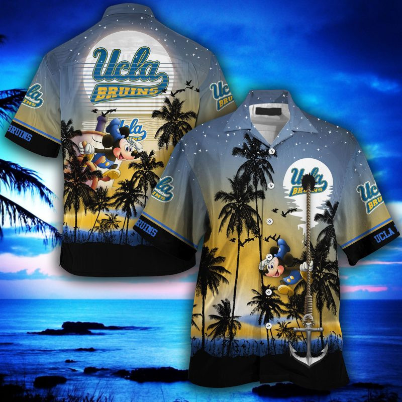 Ucla Bruins Ncaa Summer Hawaiian Shirt Tropical Aloha Button Up