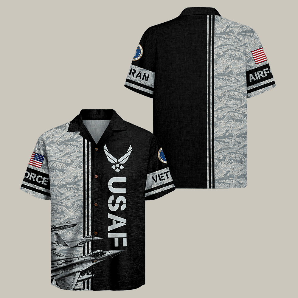 US Air Force Hawaiian Shirt USAF 250Th Anniversary Shirt Unique Gift For Father