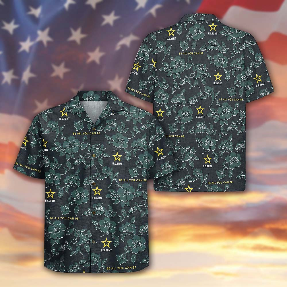 US Army 250th Years Hawaiian Shirt 1775 2026 Patriotic Army Veteran Gift For Him