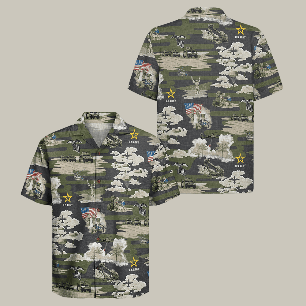 US Army 250th Years Of Service Hawaiian Shirt US Army 250Th Anniversary Clothes Gift For Him