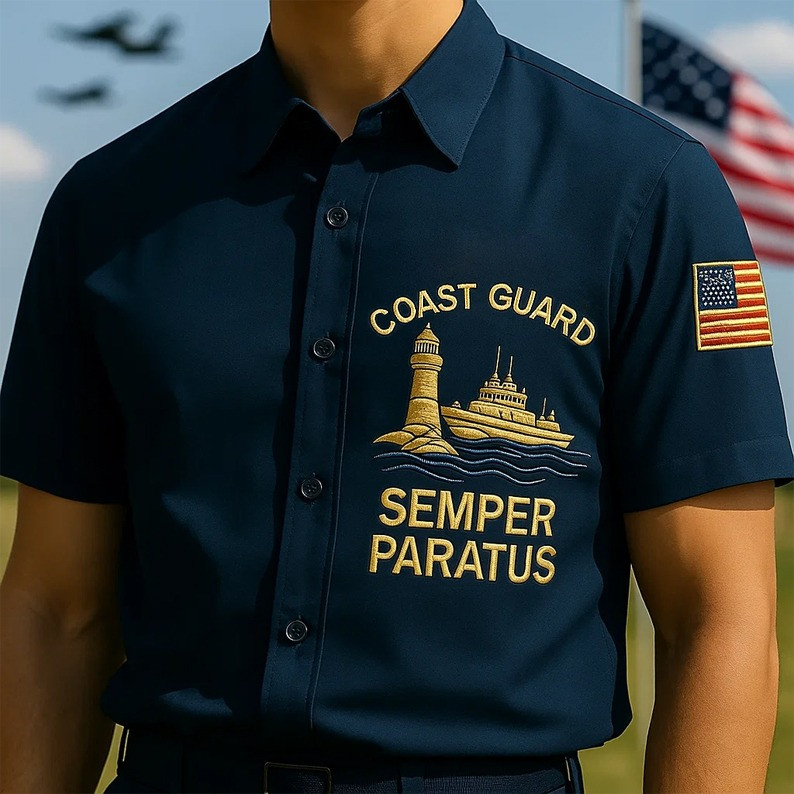 US Coast Guard 250th Anniversary Hawaiian Shirt Military Shirt Gift For Coast Guards