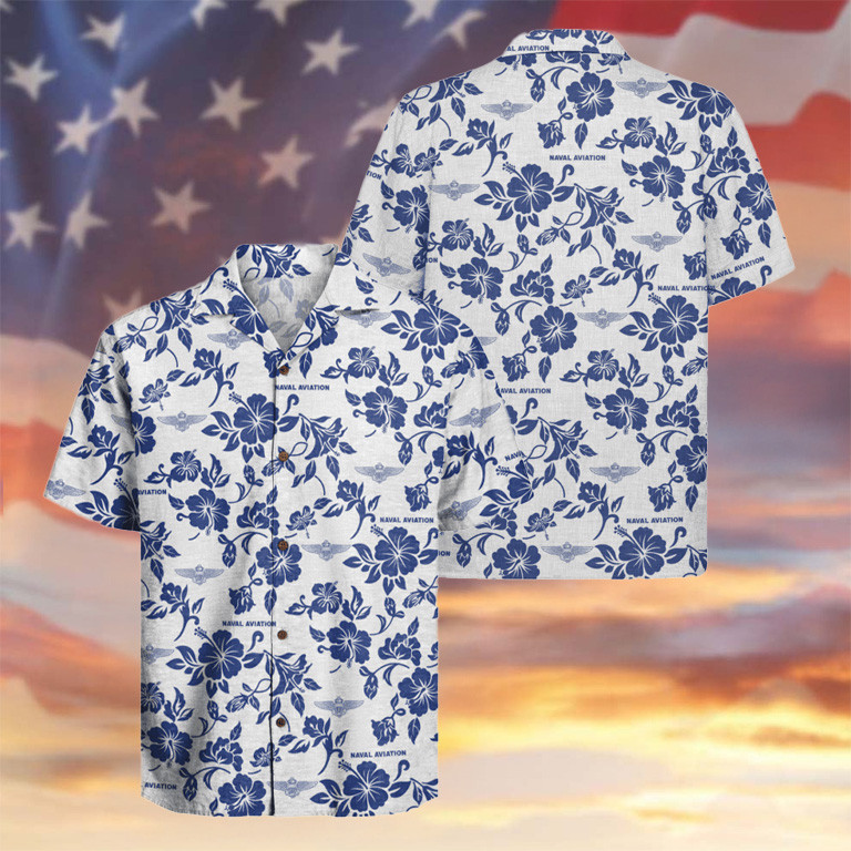 US Naval Aviation 250Th Years Of Service Hawaiian Shirt Tropical Clothes Best Patriotic Gifts