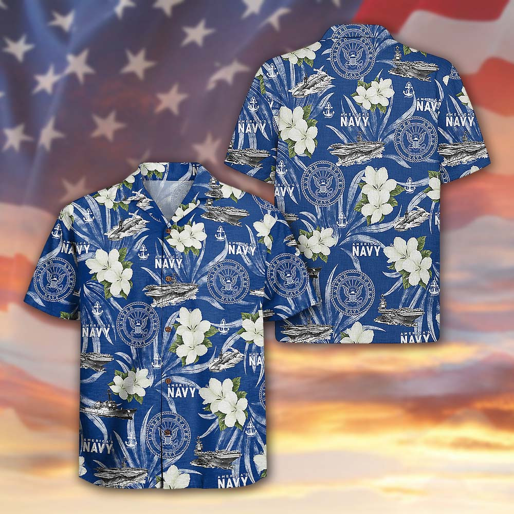 US Navy 250th Birthday Hawaiian Shirt 1775 2026 Navy Veteran Day Gift For Him