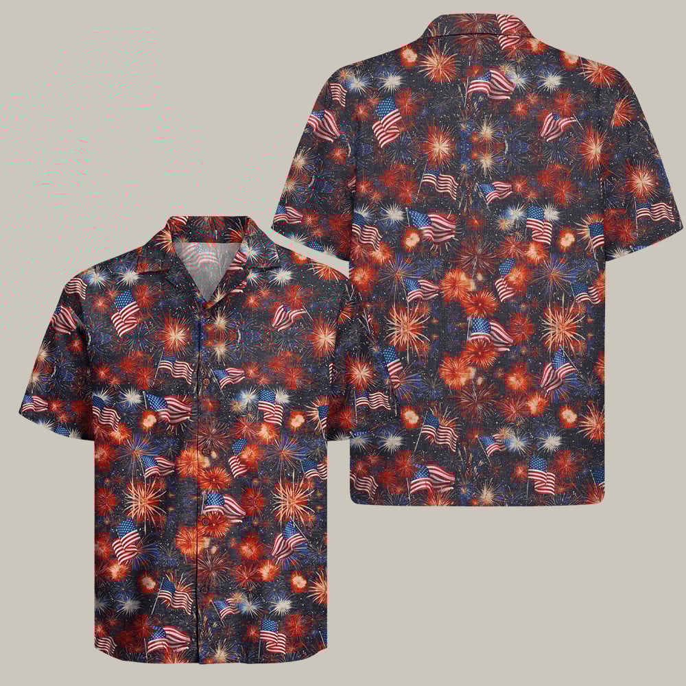 US Veteran 250th Anniversary Hawaiian Shirt American Flag Merch Veteran Gifts