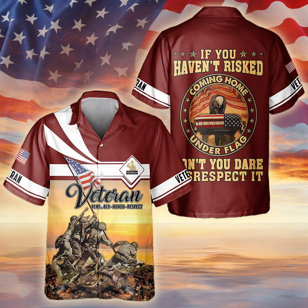 USMC Shirt Marines Corps Hawaiian Shirt Veteran Military Gear Gift For Devil Dogs