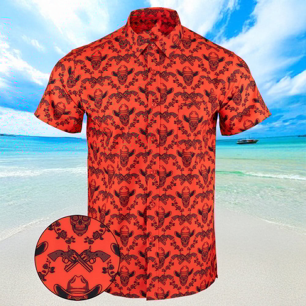 Vaquero V2 Hawaiian Shirt Short Sleeve Button Up Summer Gifts For Brother In Law