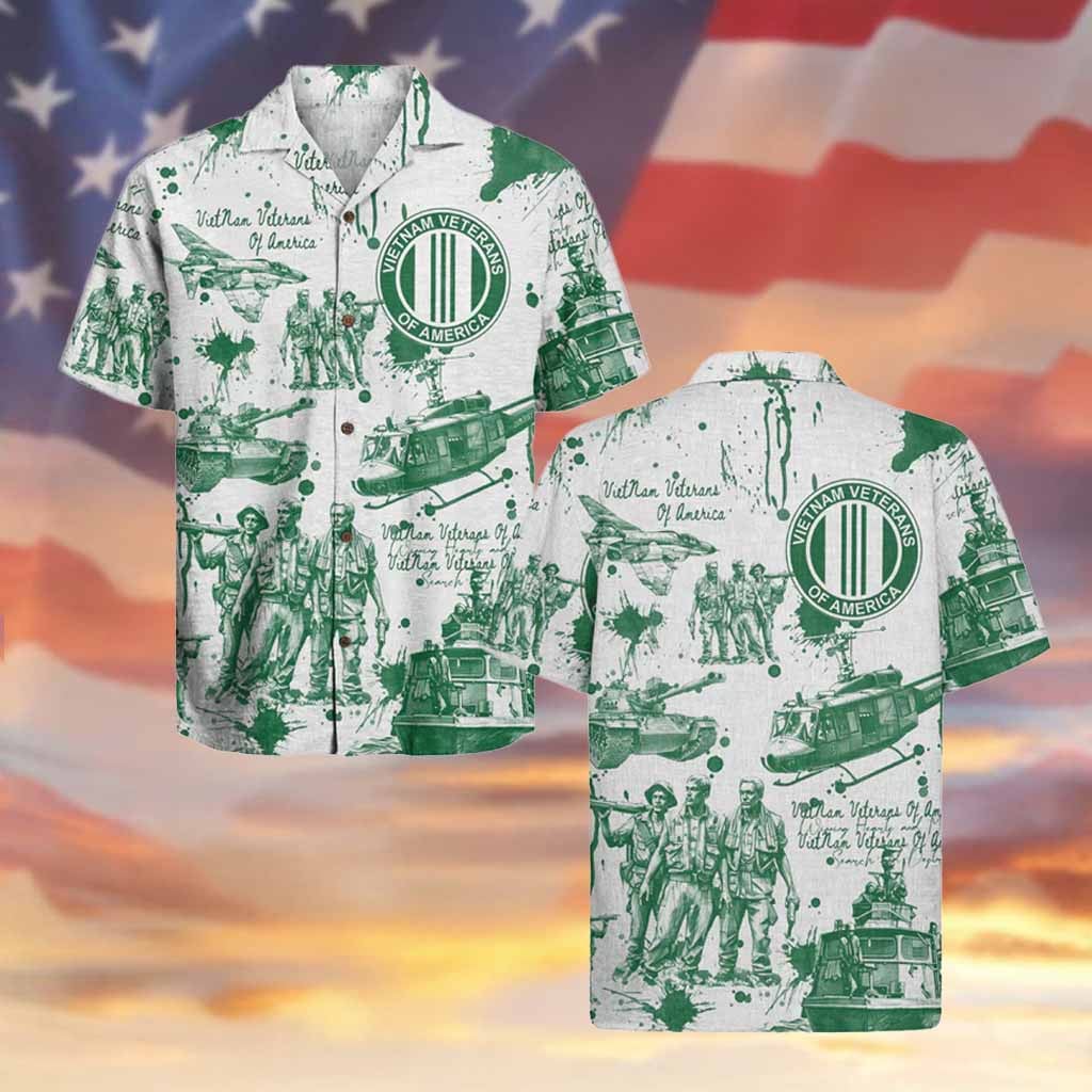 Vietnam Veteran Hawaiian Shirt Apparel  Christmas Gift For Boyfriend on Veterans Day