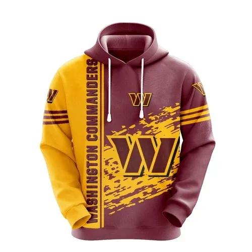 Washington Commanders NFL 3D All Over Print Hoodie