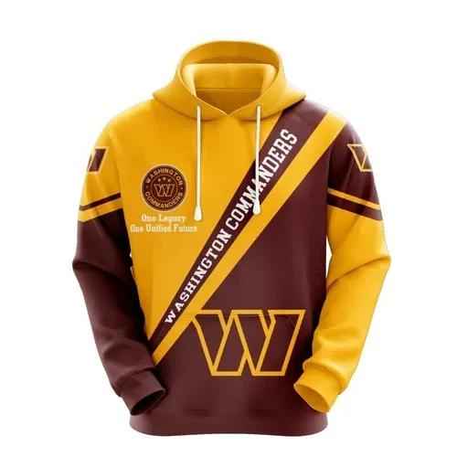 Washington Commanders NFL 3D All Over Print Hoodie