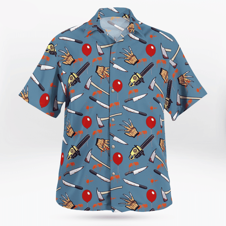 Weapons Of Characters Horror Movie Hawaiian Shirt Tropical Aloha Button Up