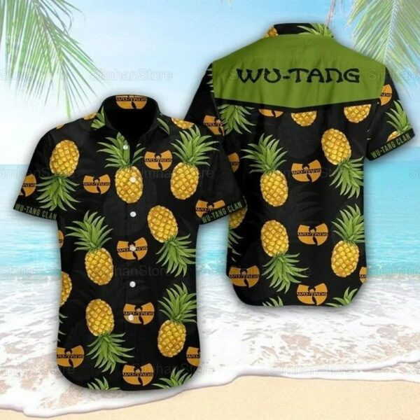 Wu Tang Clan Hip Hop Summer Gift For Fan Hawaiian Shirt Tropical Aloha Button Up