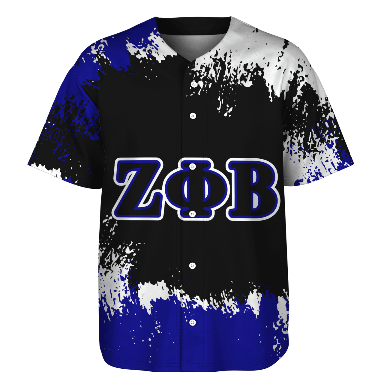 Zeta Phi Beta Face Style Baseball Jersey