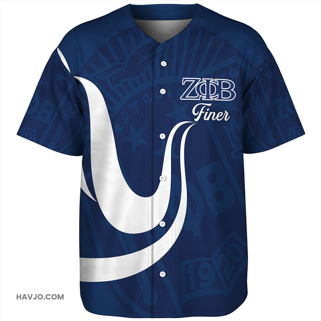 Zeta Phi Beta Finer Sorority Baseball Jersey