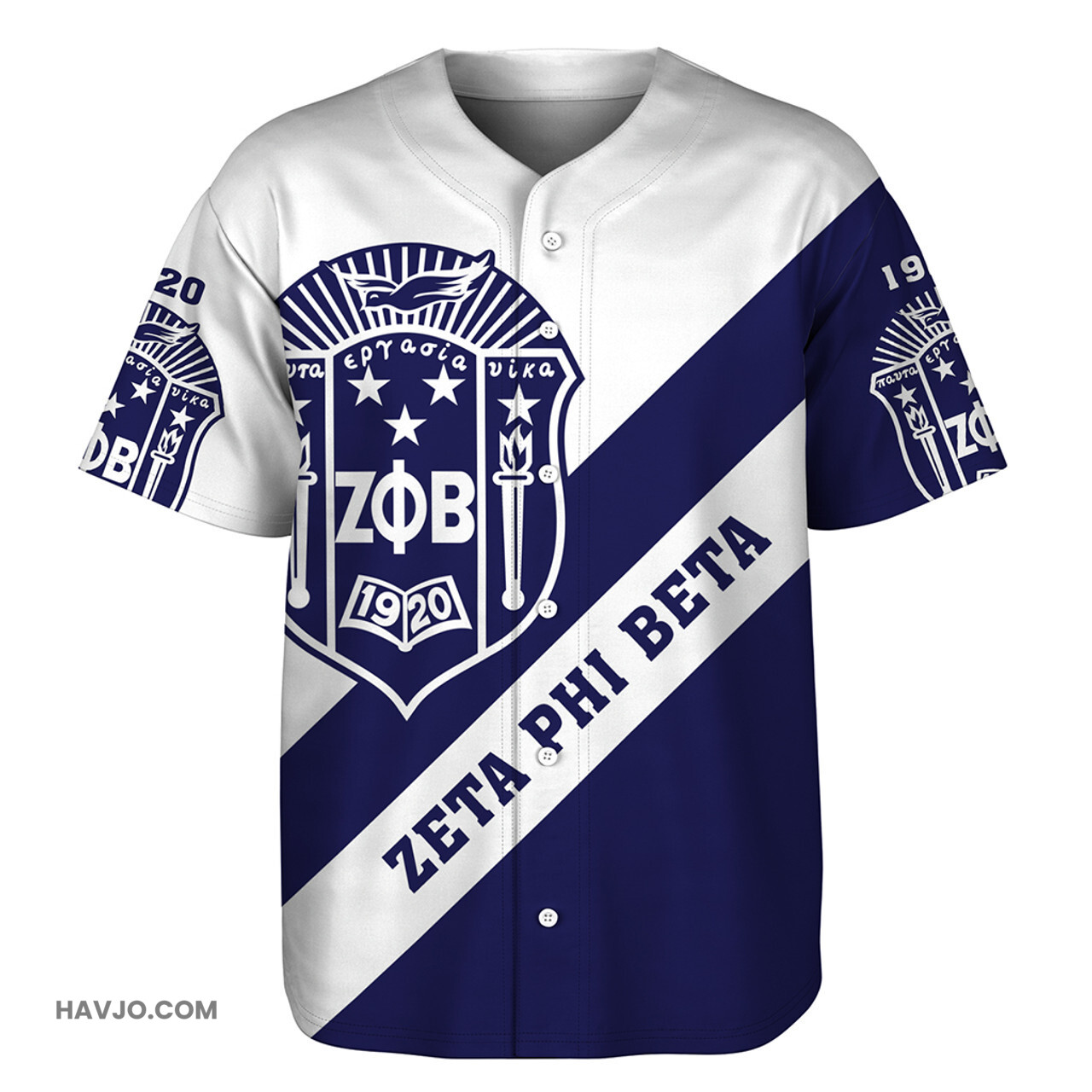 Zeta Phi Beta Tech Style Baseball Jersey